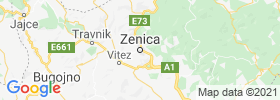 Zenica map